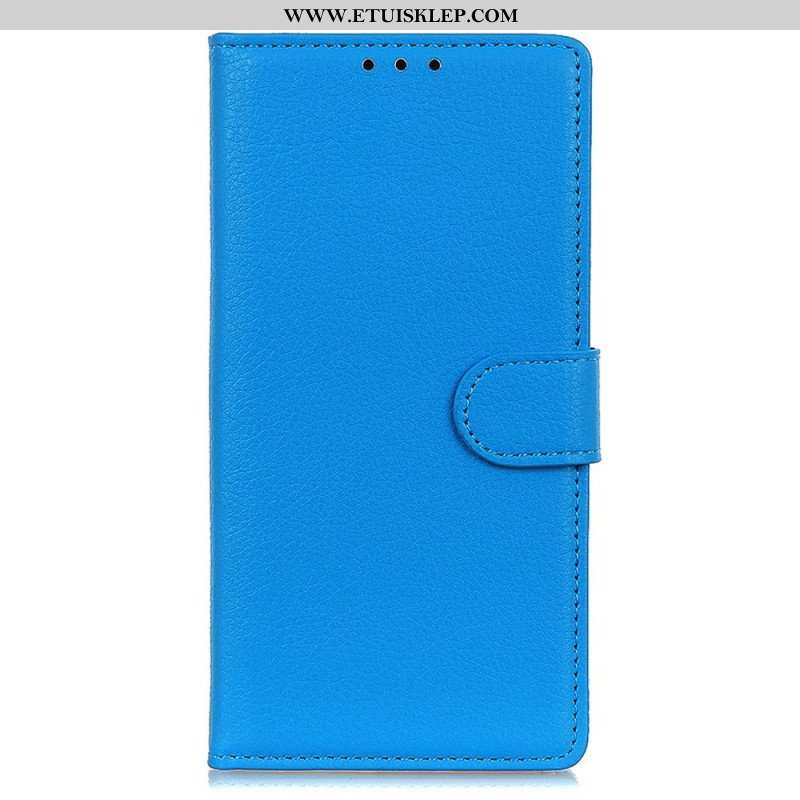 Etui Folio do Xiaomi Redmi Note 12 4G Tradycyjna Sztuczna Skóra
